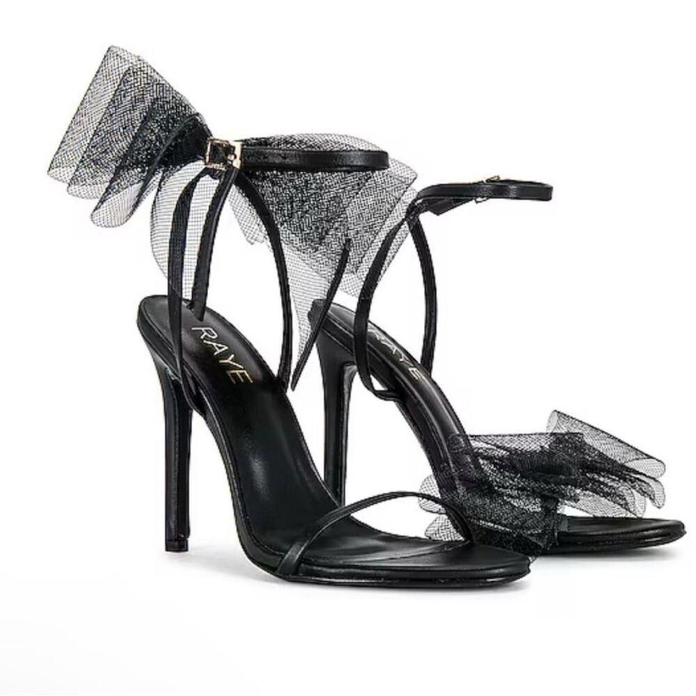 RAYE Bubbly Heel in Black